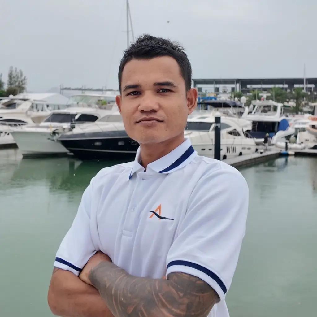 Mr. Suriya Thamnam - Assistant Captain at AIM Charters